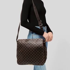 Louis Vuitton Naviglio Damier Ebene Messenger Bag